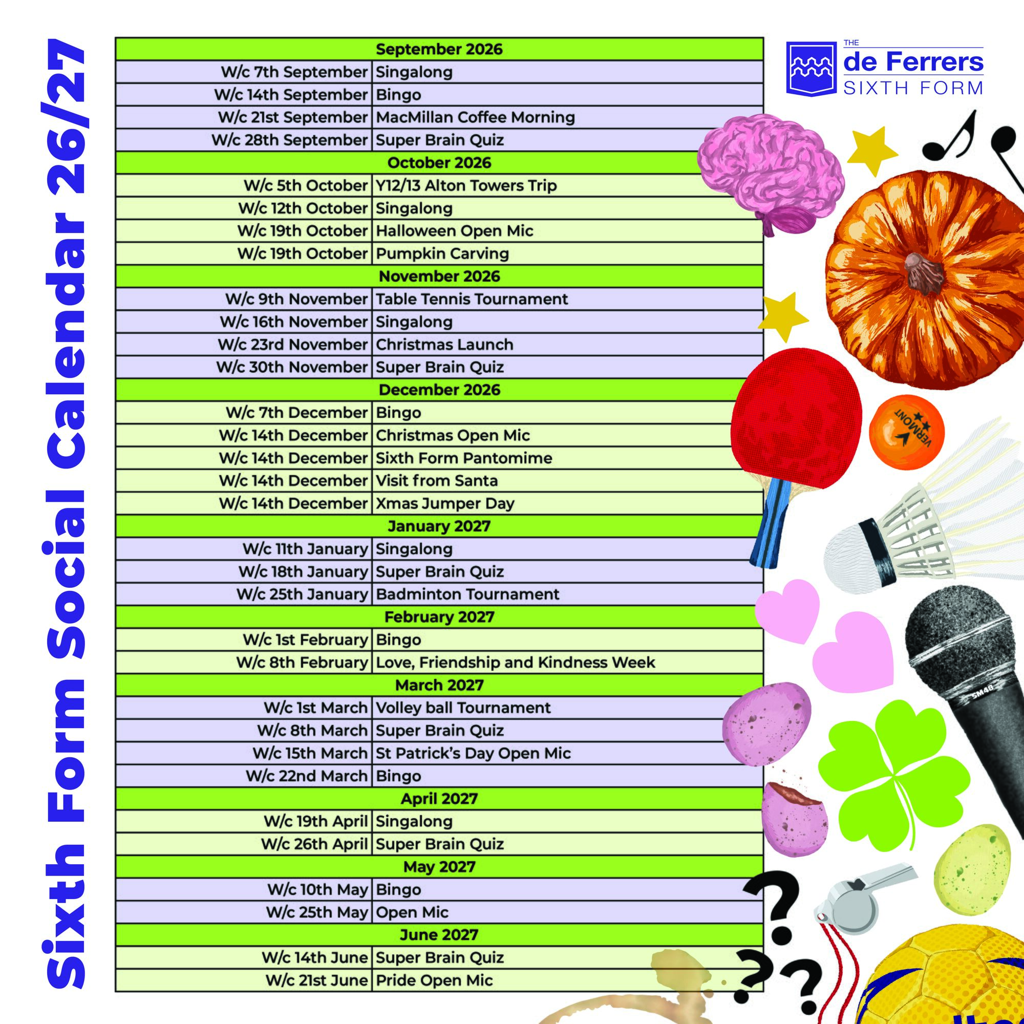 Sixth Form Events Calendar 27 27 Square 2 (1)